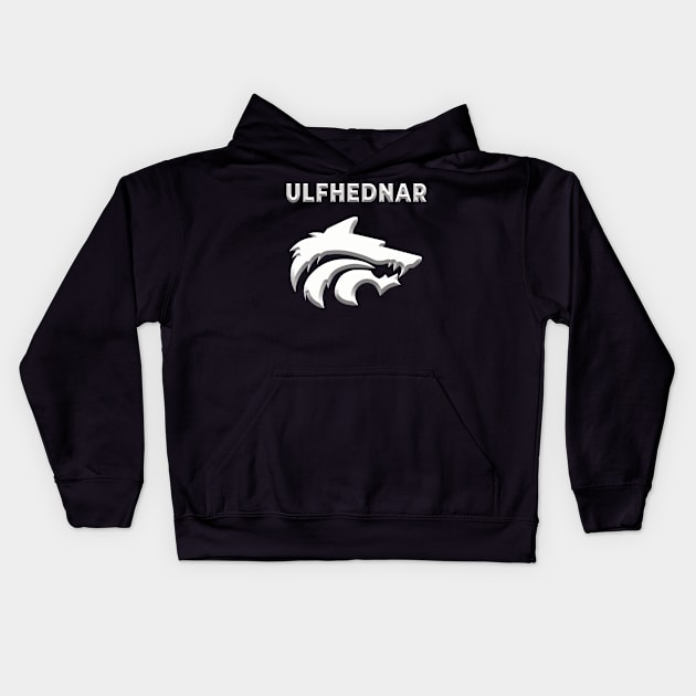 Ulfhednar (Winter Metal) Logo Kids Hoodie by Ruiz Combat Grappling